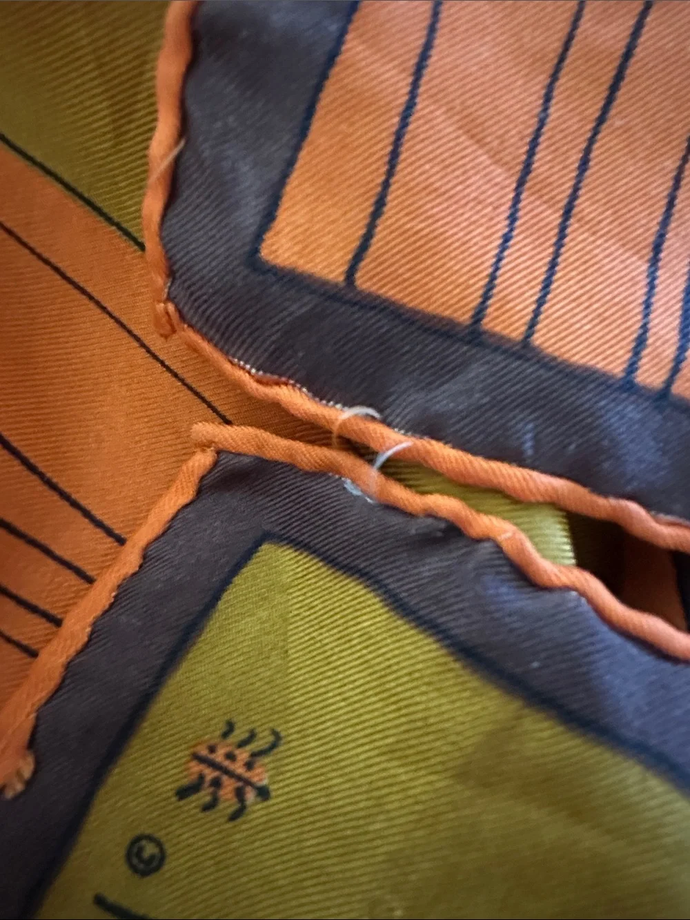 Vera Neumann Silk Scarf Signed